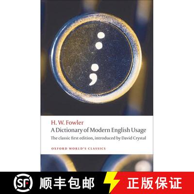 现货 现代英语用法词典 A Dictionary of Modern English Usage [9780199585892]
