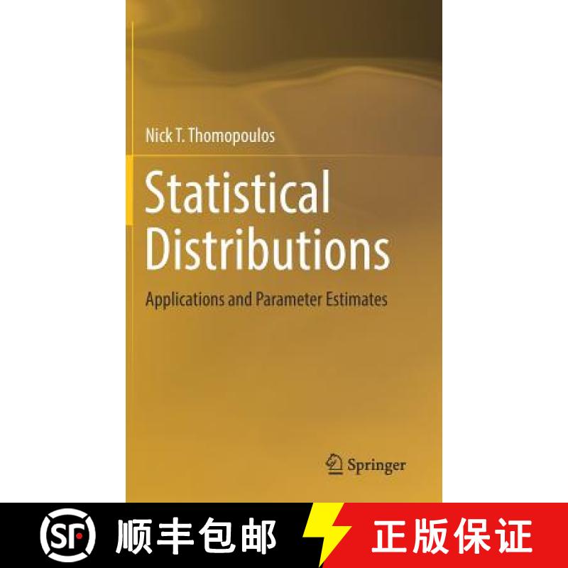 【3-4周达】Statistical Distributions : Applications and Parameter Estimates [9783319651118]