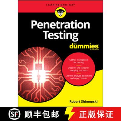 【3-4周达】Penetration Testing For Dummies [Wiley计算机] [9781119577485]