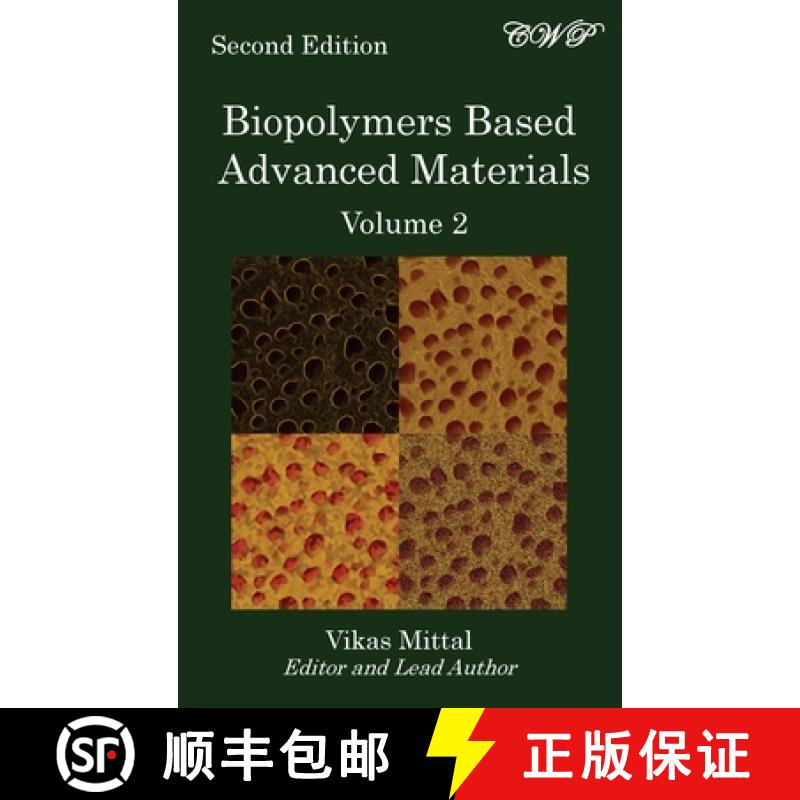 【2-3周达】Biopolymers Based Advanced Materials (Volume 2) [9781922617026]