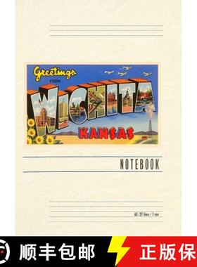 预订 Vintage Lined Notebook Greetings from Wichita [9798385417360]