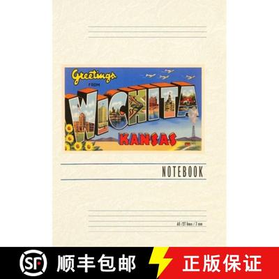 预订 Vintage Lined Notebook Greetings from Wichita [9798385417360]