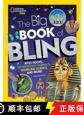 【3-4周达】The Big Book of Bling: Ritzy rocks, extravagant animals, sparkling science, and more! [9781426335310]