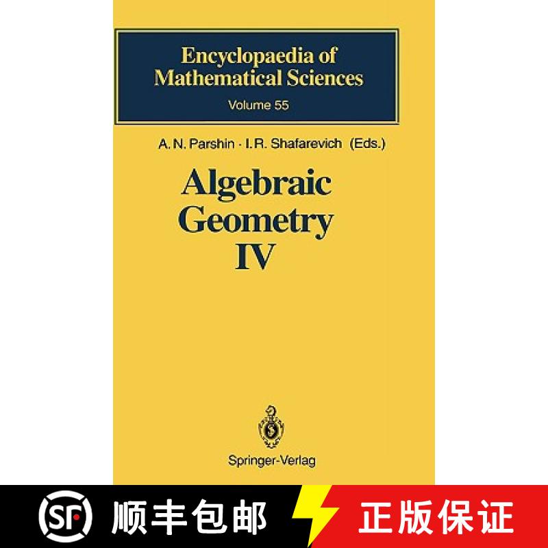 【3-4周达】Algebraic Geometry IV : Linear Algebraic Groups Invariant Theory [9783540546825]