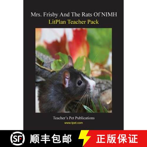 【3-4周达】Litplan Teacher Pack: Mrs. Frisby and the Rats of NIMH [9781602490840]