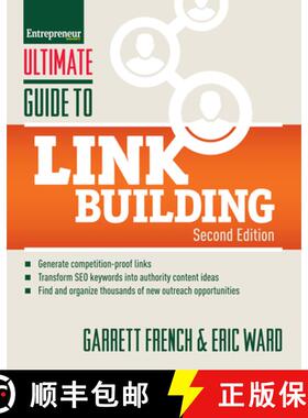 【3-4周达】Ultimate Guide to Link Building: How to Build Website Authority, Increase Traffic and Sear... [9781599186481]