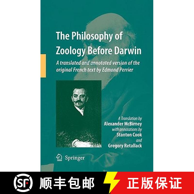 【3-4周达】The Philosophy of Zoology Before Darwin : A translated and annotated version of the origin... [9789048130085]
