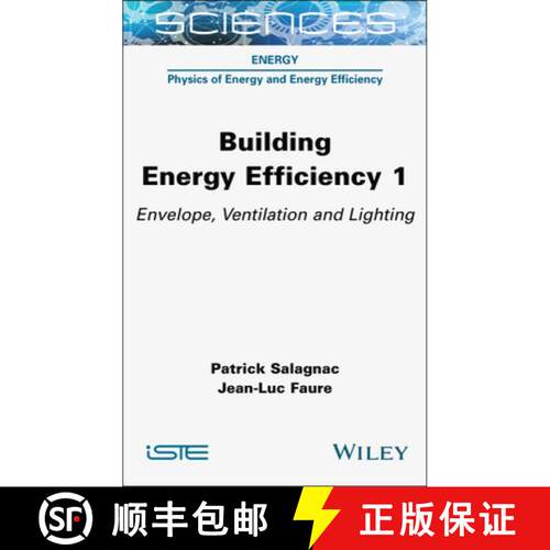【3-4周达】精装 Building Energy Efficiency, Volume 1: Envelope, Ventilation and Lighting [9781789452198]