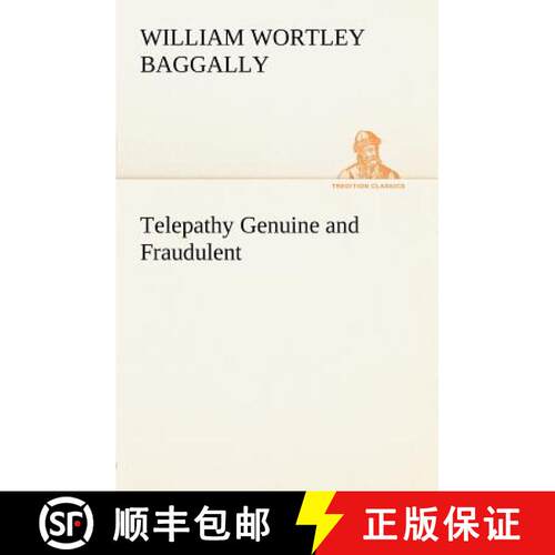 【3-4周达】Telepathy Genuine and Fraudulent [9783849165611]