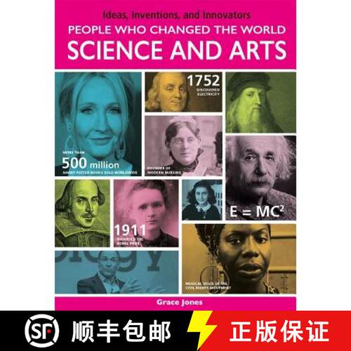 【3-4周达】精装 People Who Changed the World: Science and Arts: Science and Arts [9780778758280]