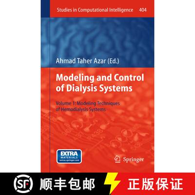 【3-4周达】Modelling and Control of Dialysis Systems: Volume 1: Modeling Techniques of Hemodialysis S... [9783642428159]