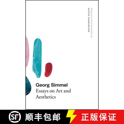 【3-4周达】精装 Georg Simmel – Essays on Art and Aesthetics [9780226620930]