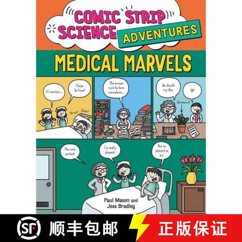 【3-4周达】Comic Strip Science Adventures: Medical Marvels [9781526327321]