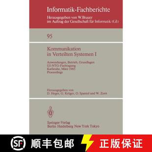 Kommunikation NTG 9783540151975 Verteilten 4周达 Betrieb Anwendungen Systemen Fachtagu... Grundlagen.