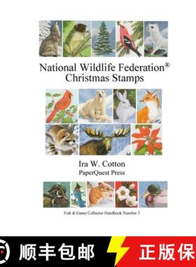 【3-4周达】National Wildlife Federation(R) Christmas Stamps [9781329362383]