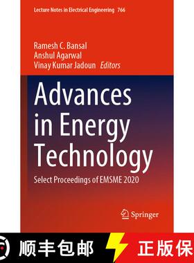 【3-4周达】Advances in Energy Technology : Select Proceedings of EMSME 2020 [9789811614781]