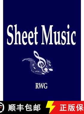 【3-4周达】Sheet Music: 50 Pages 8.5 X 11 [9780359603008]