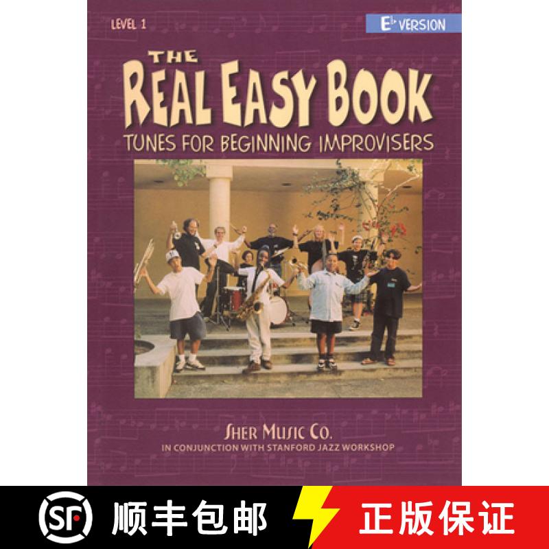 【2-3周达】Real Easy Book Vol.1 (Eb Version): Tunes for Beginning Improvisers [9781883217198]