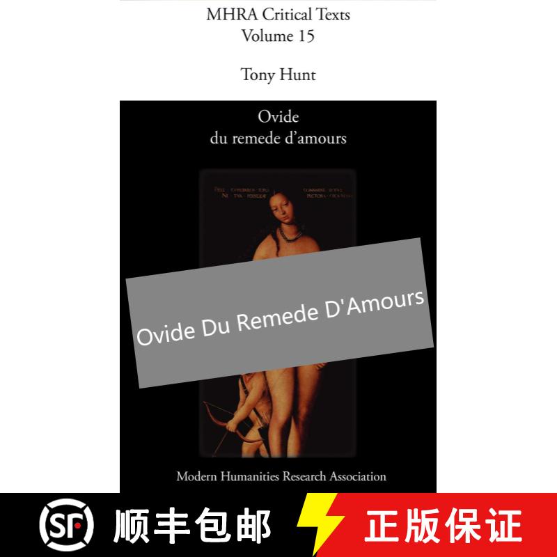【3-4周达】Ovide Du Remede D'Amours [Ovid, Love's Remedy] [9780947623784] - 实物图