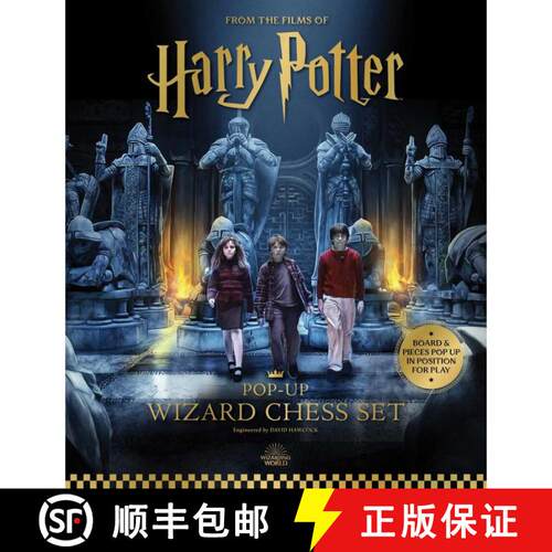 【3-4周达】Harry Potter: The Pop-Up Wizard Chess Set [9798886635119]