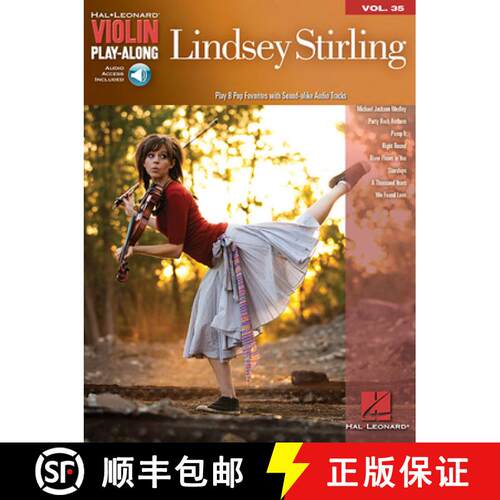 【3-4周达】Lindsey Stirling [With CD (Audio)] [9781476871257]