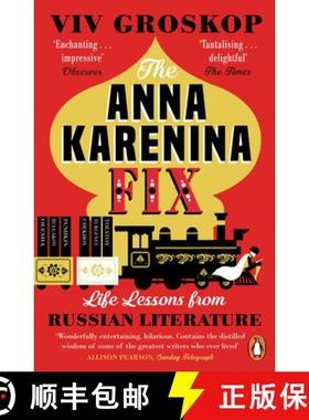 【3-4周达】The Anna Karenina Fix : Life Lessons from Russian Literature [9780241981276]