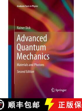 【3-4周达】Advanced Quantum Mechanics : Materials and Photons (Softcover reprint of the original 2nd ... [9783319798264]
