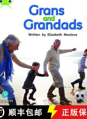 【3-4周达】Bug Club Phonics Non-Fiction Reception Phase 4 Unit 12 Grans and Grandads [9781292407944]