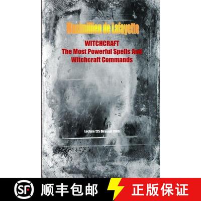 【3-4周达】WITCHCRAFT. The Most Powerful Spells and Witchcraft Commands. 4th Edition [9781329486805]