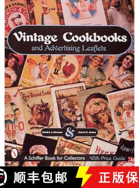 【3-4周达】Vintage Cookbooks and Advertising Leaflets [9780764306211]