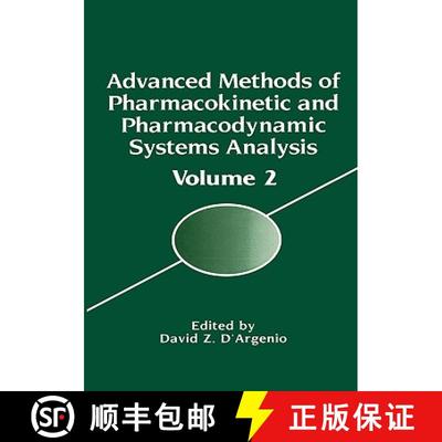 【3-4周达】Advanced Methods of Pharmacokinetic and Pharmacodynamic Systems Analysis: Volume 2 [9780306450181]