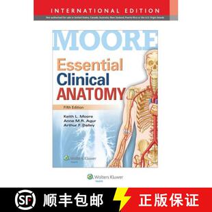 【3-4周达】Essential Clinical Anatomy, International Edition [9781469832012]