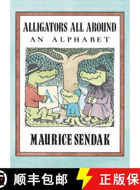 预订 廖彩杏书单小鳄鱼学字母Alligators All Around: An Alphabet英文绘本 [9780062668073]