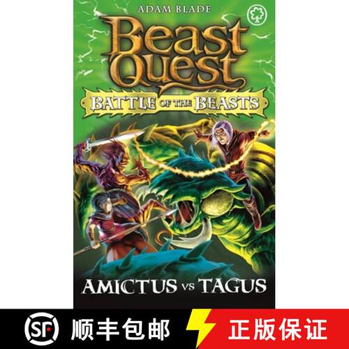 【3-4周达】Beast Quest: Battle of the Beasts: Amictus vs Tagus: Book 2 [9781408318683]