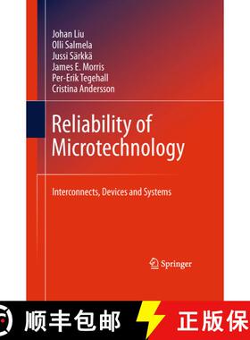 【3-4周达】Reliability of Microtechnology : Interconnects, Devices and Systems [9781441957597]