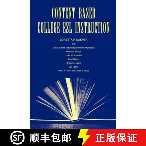 【3-4周达】Content-Based College ESL Instruction [9780805830767]