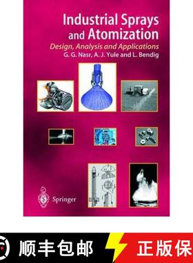 【3-4周达】Industrial Sprays and Atomization : Design, Analysis and Applications [9781849968751]