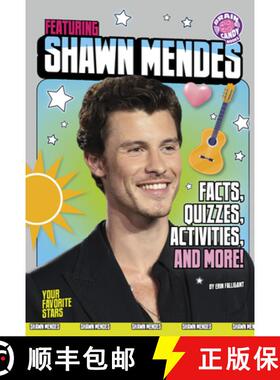 预订 Featuring Shawn Mendes: Facts, Quizzes, Activities, and More! [9798875233043]