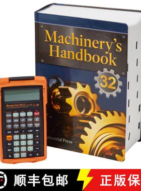 【3-4周达】Machinery's Handbook & Calc Pro 2 Combo: Large Print [With Machinist Calc Pro 2 Calculator] [9780831145323]