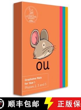 【3-4周达】Grapheme Mats for Year 1 (pack of 10): Phases 2, 3 and 5 [9780008563707]