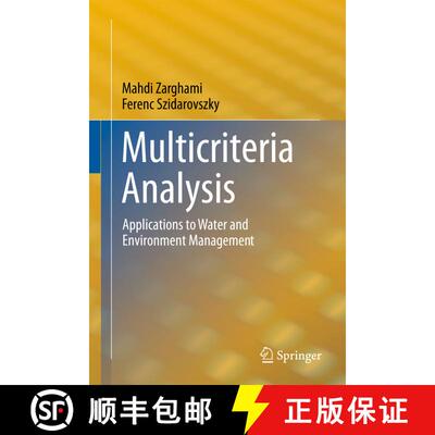 【3-4周达】Multicriteria Analysis : Applications to Water and Environment Management [9783642444289]