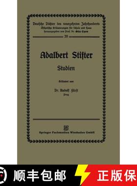 【3-4周达】Adalbert Stifter: Studien [9783663156741]