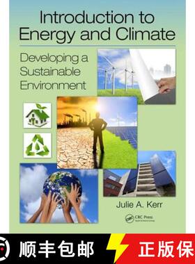 【3-4周达】精装 Introduction to Energy and Climate: Developing a Sustainable Environment [9781498774390]