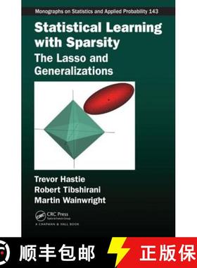 现货 稀疏统计学习 精装 Statistical Learning with Sparsity: The Lasso and Generalizations [9781498712163]