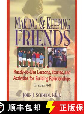 【3-4周达】Making & Keeping Friends: Ready-To-Use Lessons, Stories, And Activities For Building Relat... [9780787966263]