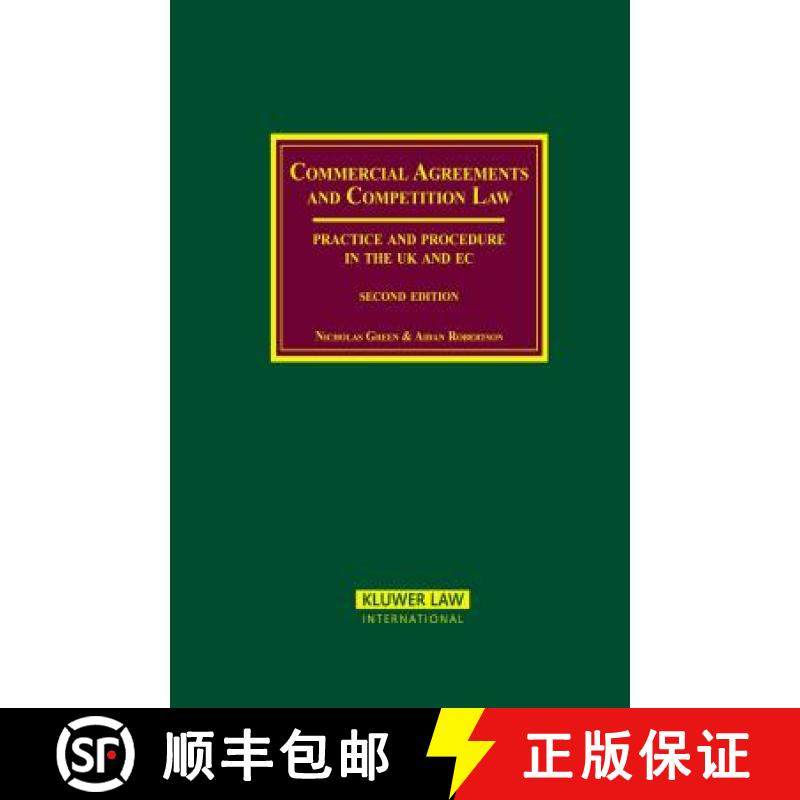 【3-4周达】Commercial Agreements and Competition Law : Practice and Procedure in the UK and EC [9789041108685]
