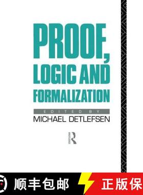 【3-4周达】Proof, Logic and Formalization [9781138009073]