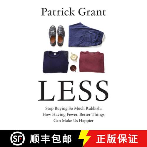 【3-4周达】精装 LESS HB : Stop Buying So Much Rubbish: How Having Fewer, Better Things Can Make Us Ha... [9780008664008]