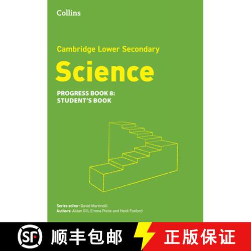 【3-4周达】Cambridge Lower Secondary Science Progress Student’s Book: Stage 8 [9780008679330]