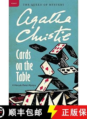 【3-4周达】Cards on the Table: A Hercule Poirot Mystery: The Official Authorized Edition [9780062073730]